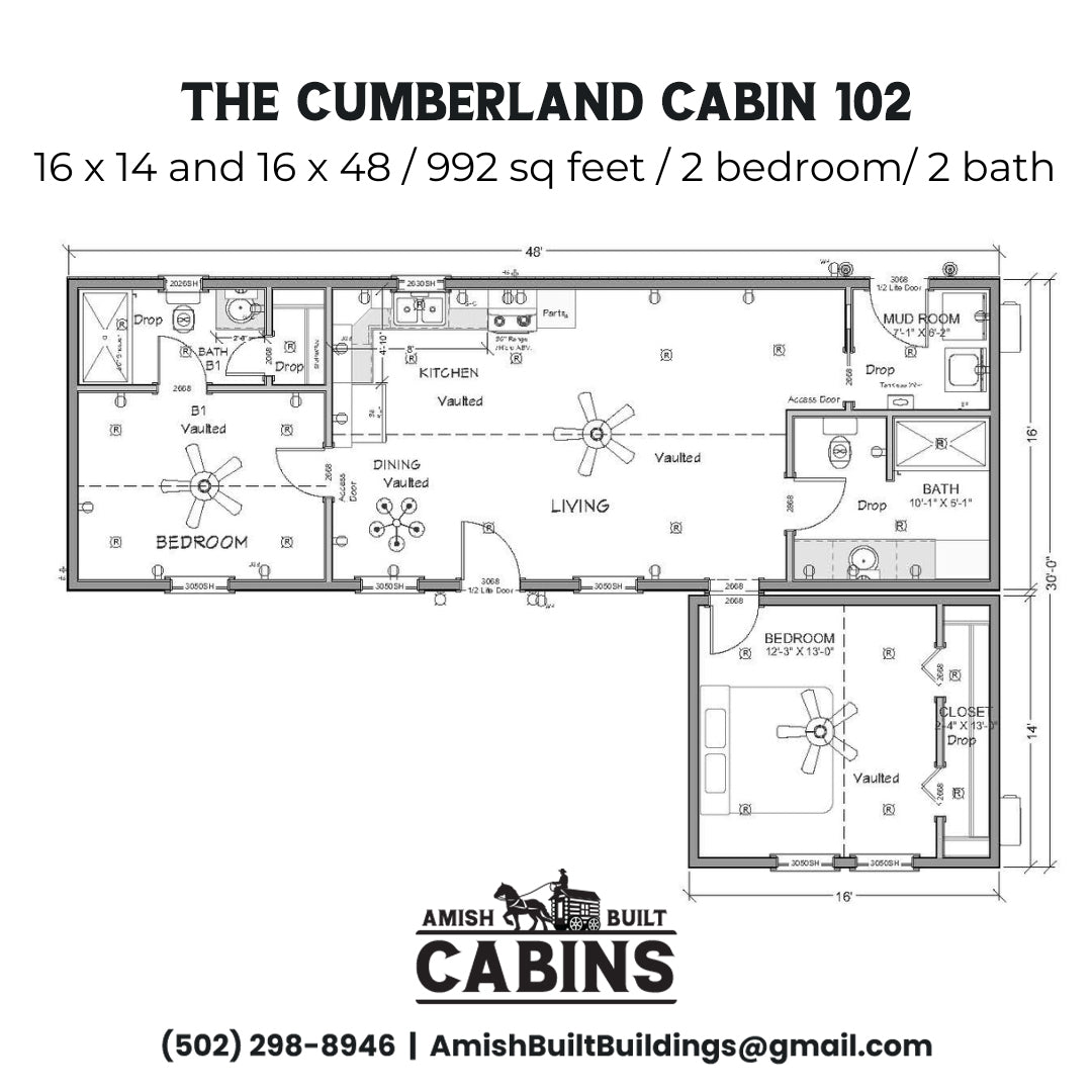 The Cumberland Crossing Cabin - ( WISCONSIN PRICING )