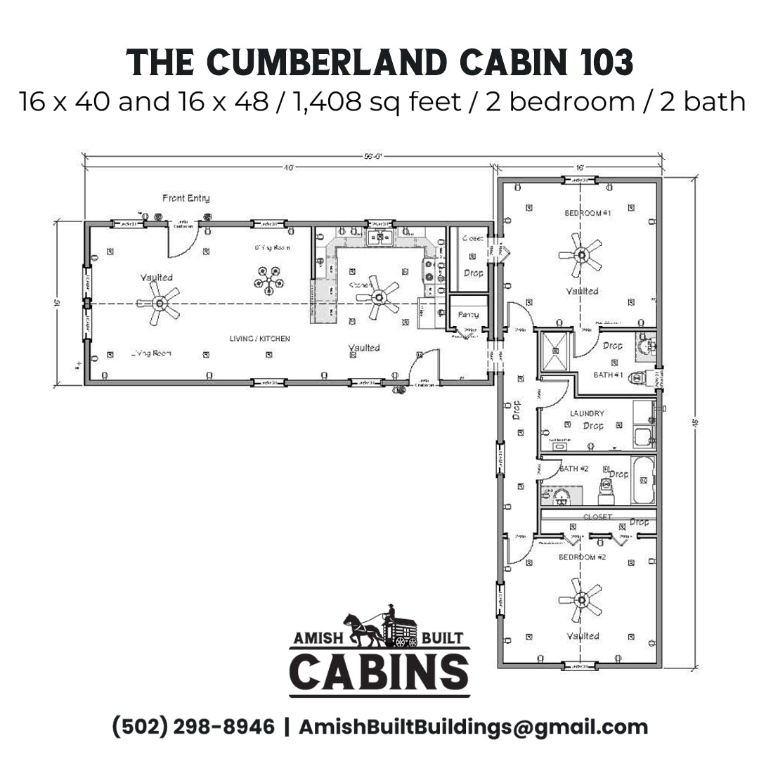 The Cumberland Crossing Cabin - ( WISCONSIN PRICING )