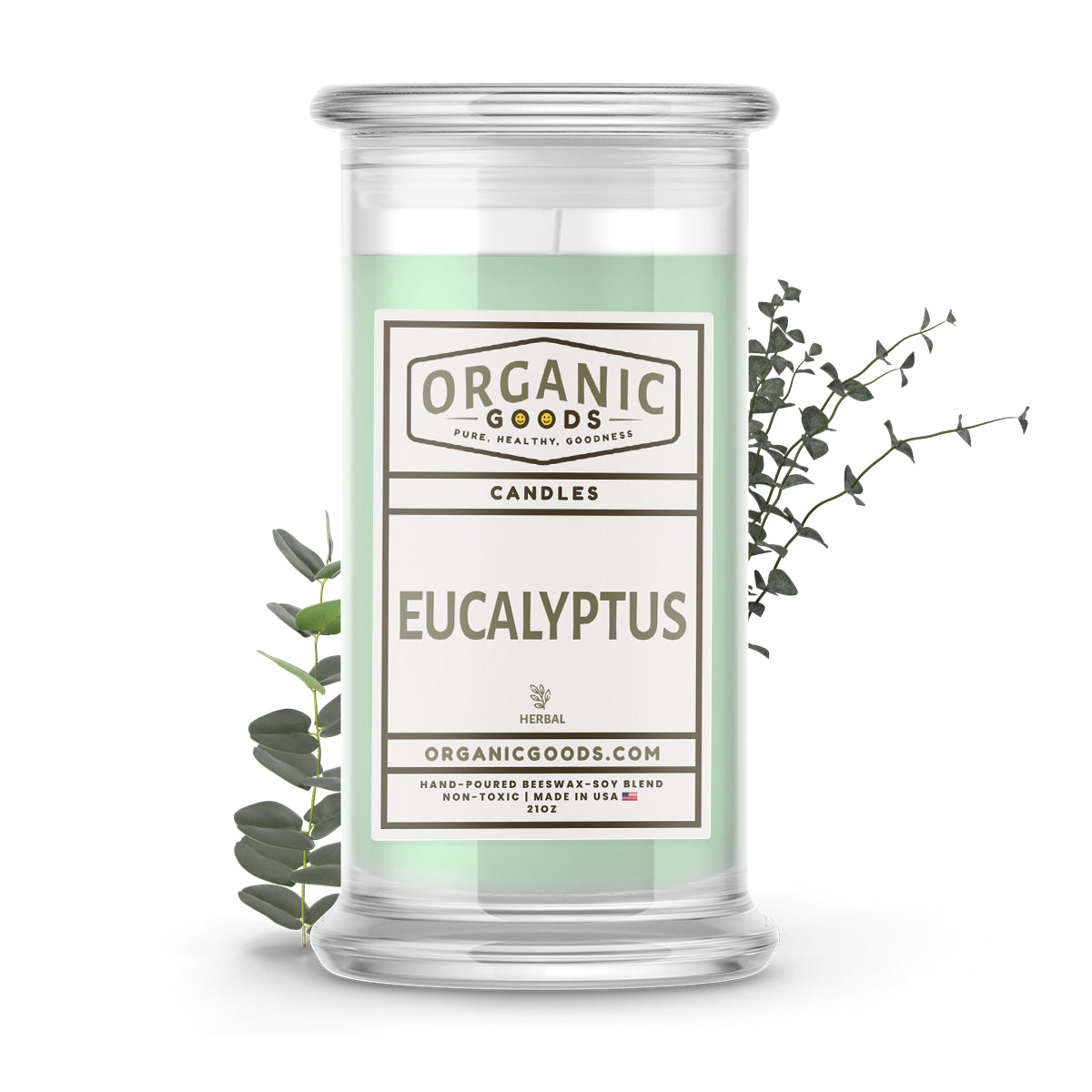 Eucalyptus Essential Oil Organic Candles
