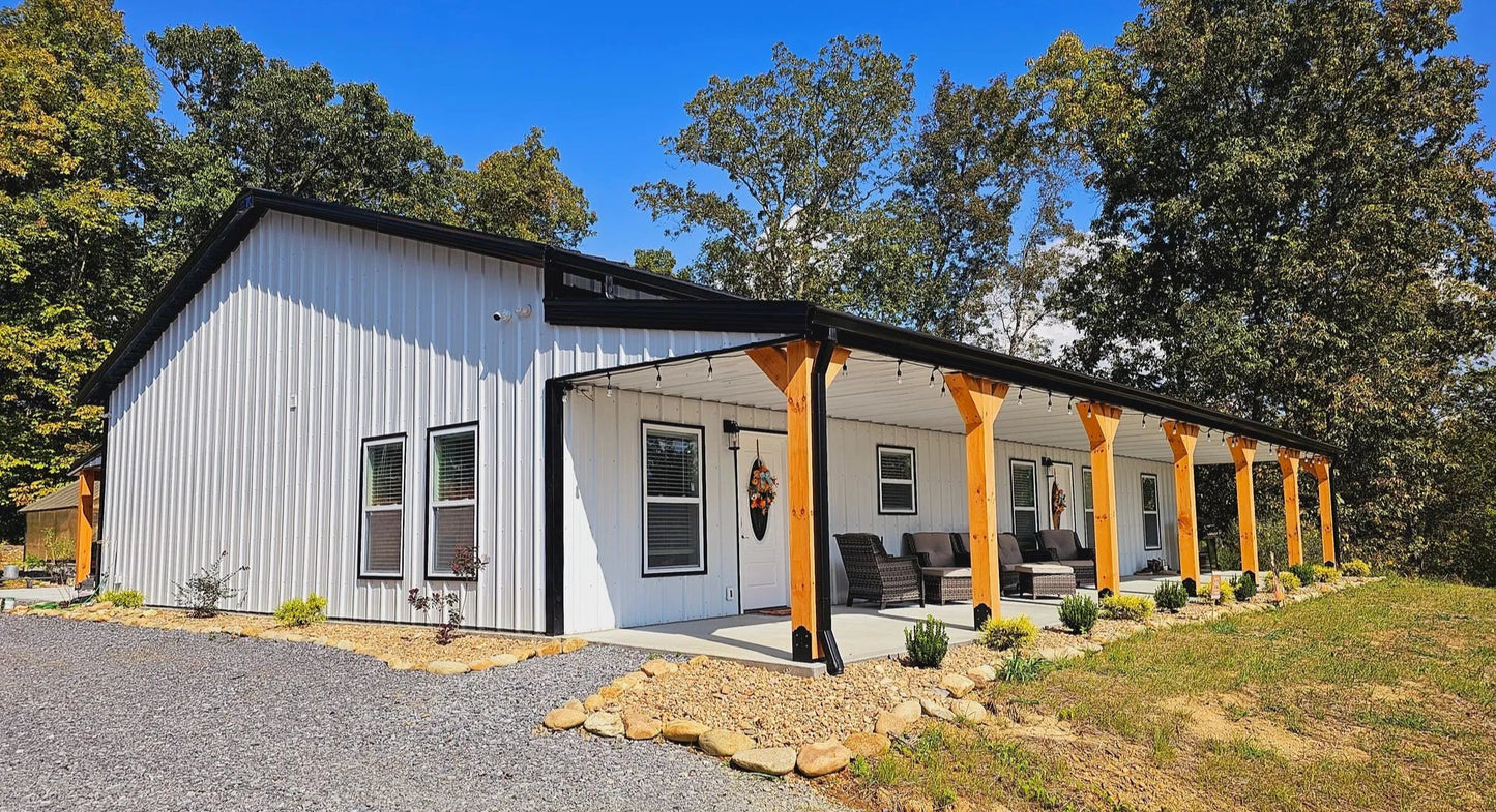 The White Barn Metal House Kit