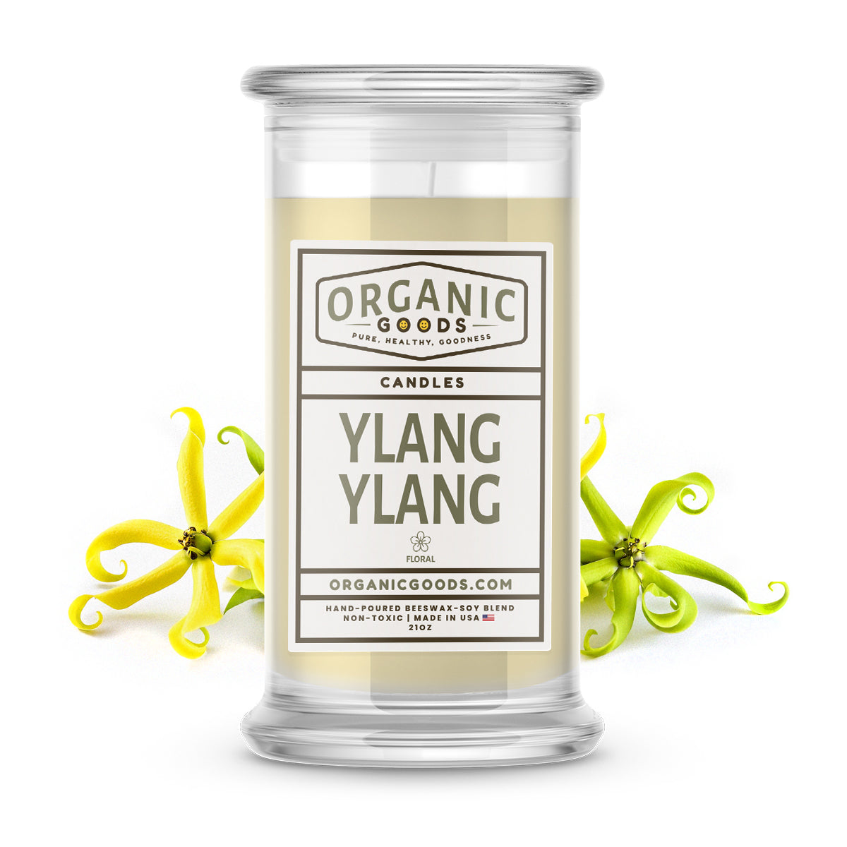 Ylang Ylang Essential Oil Organic Candles