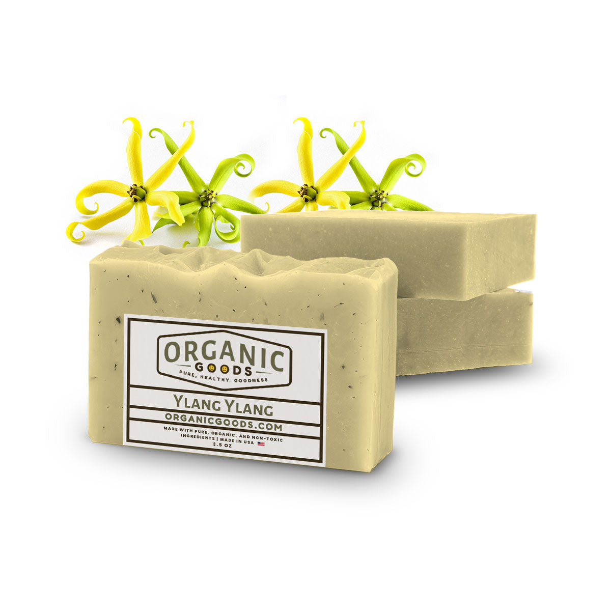 Ylang Ylang Scented Organic Bar Soap โ 4 oz