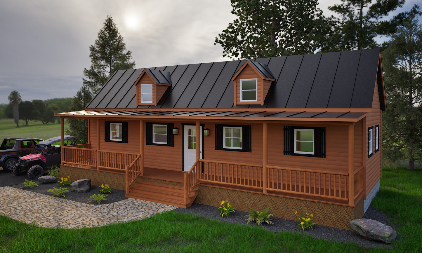 BIG BERTHA 3.0 MODERN CABIN (MENNONITE AND AMISH BUILT)