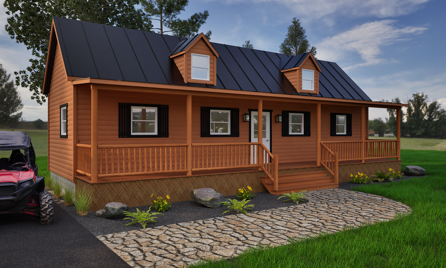 BIG BERTHA 3.0 MODERN CABIN (MENNONITE AND AMISH BUILT)