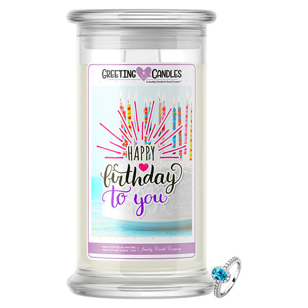 Happy Birthday To You Jewelry Greeting Cards Candles