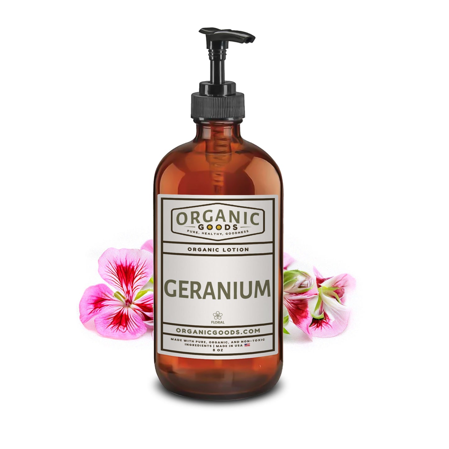 Geranium Organic Lotion