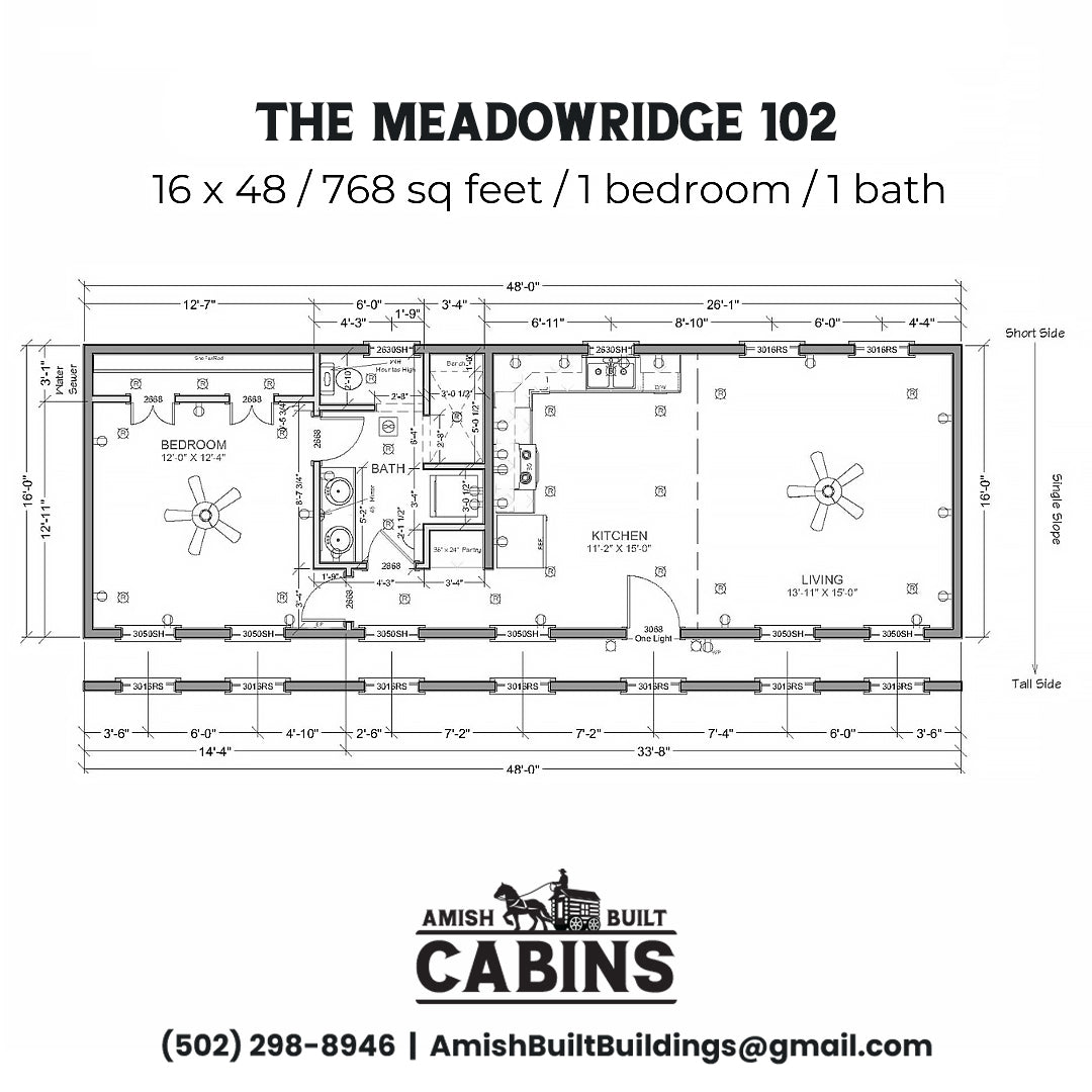 The Meadow Ridge ADU Cabin Series ( COLORADO PRICING )