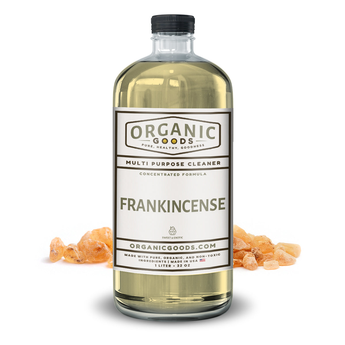 Organic Goods Concentrated Multi Purpose Cleaner - Frankincense Essential Oil Scent