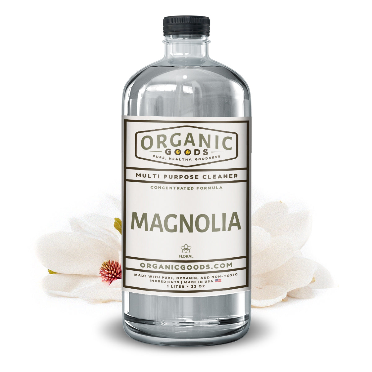 Organic Goods Concentrated Multi Purpose Cleaner - Magnolia Essential Oil Scent