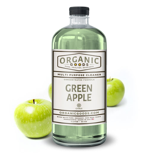 Organic Goods Concentrated Multi Purpose Cleaner - Green Apple Essential Oil Scent