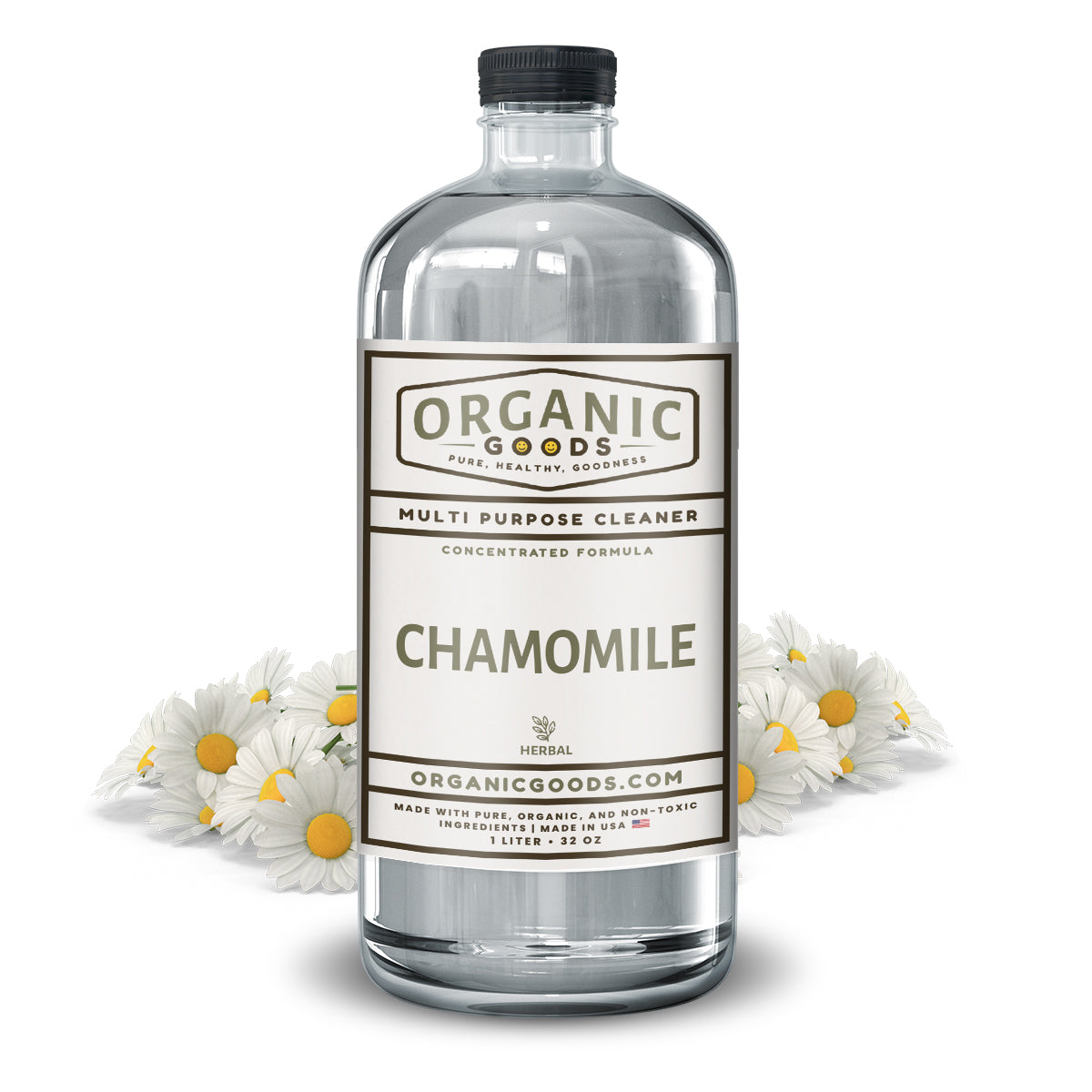 Organic Goods Concentrated Multi Purpose Cleaner - Chamomile Essential Oil Scent