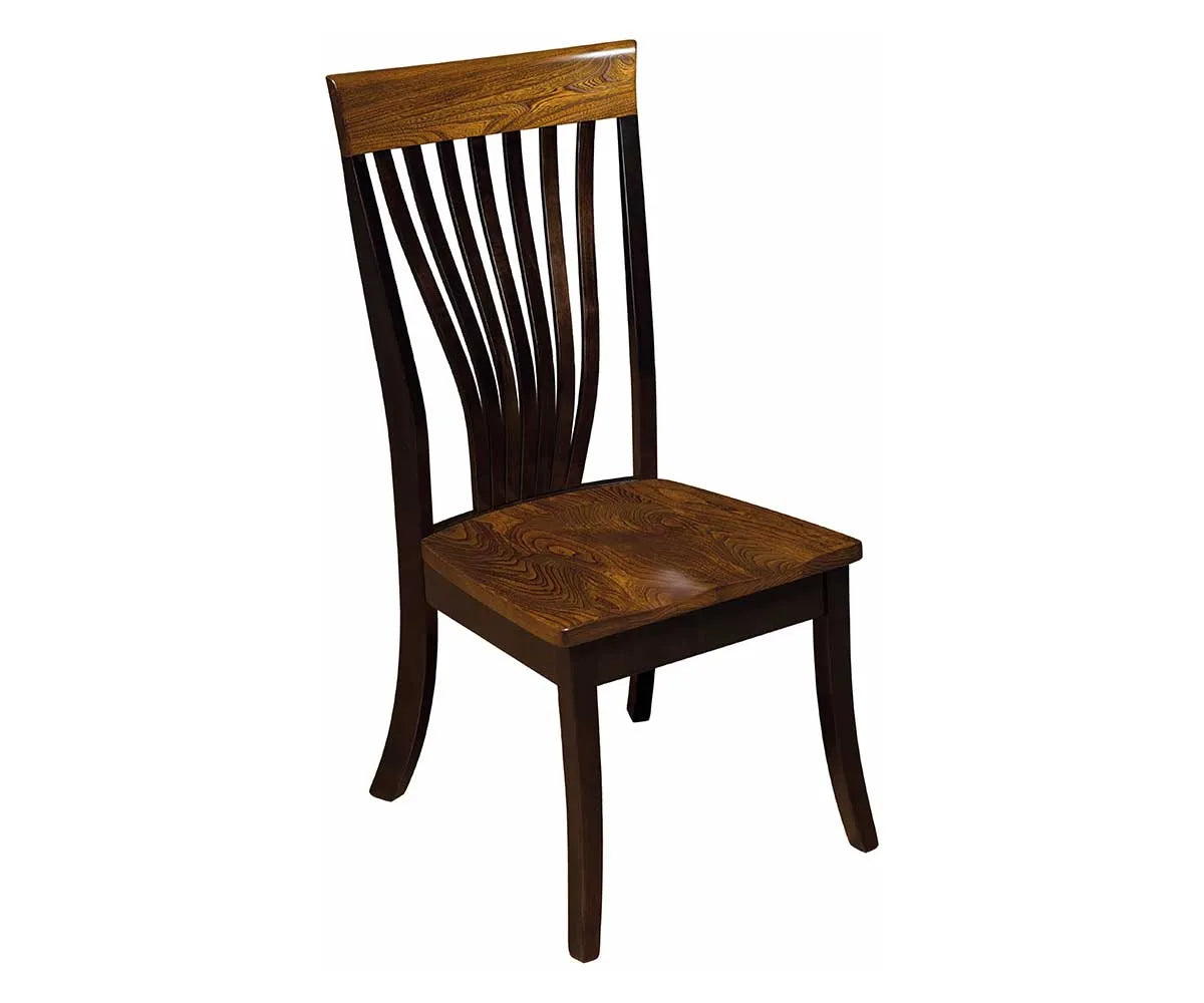 Amish made Christy Fanback Chair - Thumbnail 2