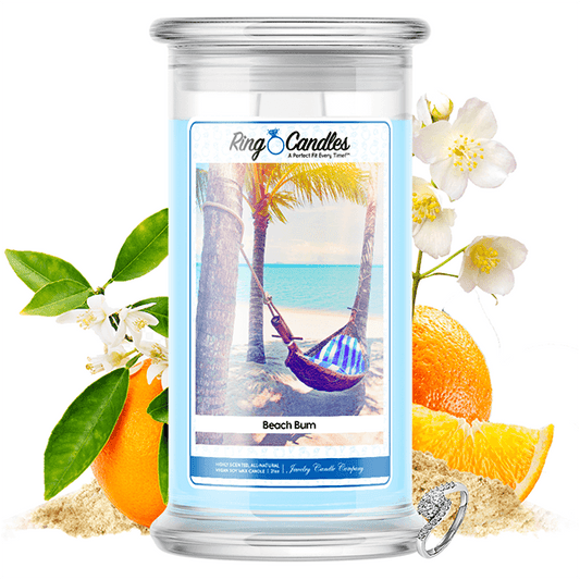 Beach Bum Ring Candle