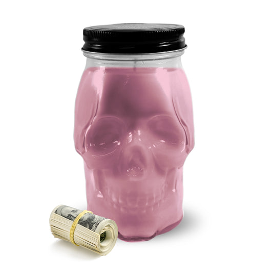 BAKED APPLE PIE SKULL CASH CANDLE