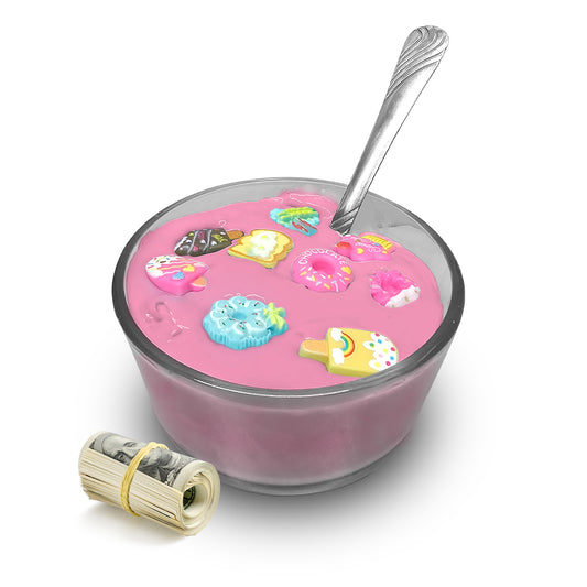 Sweet Pea Cereal Bowl Cash Bath Bombs