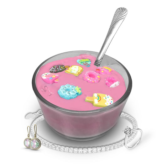 Birthday Cake Jewelry Cereal Slime