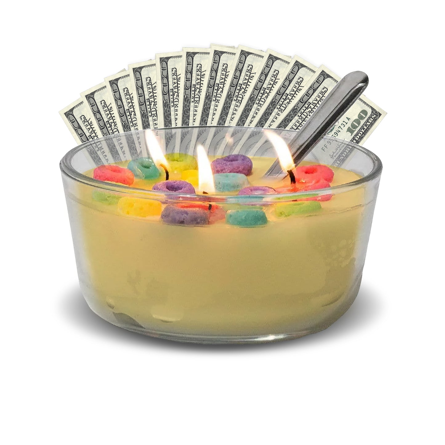 French Vanilla Cereal Bowl Cash Luxury Candles